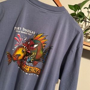 Teez Australia Port Douglas Great Barrier Reef Australia Vacation T-Shirt Large